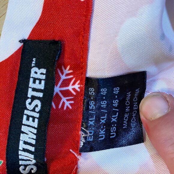 NWOT Men's Suitmeister Santa Suit Holiday Size XL - Picture 7 of 12